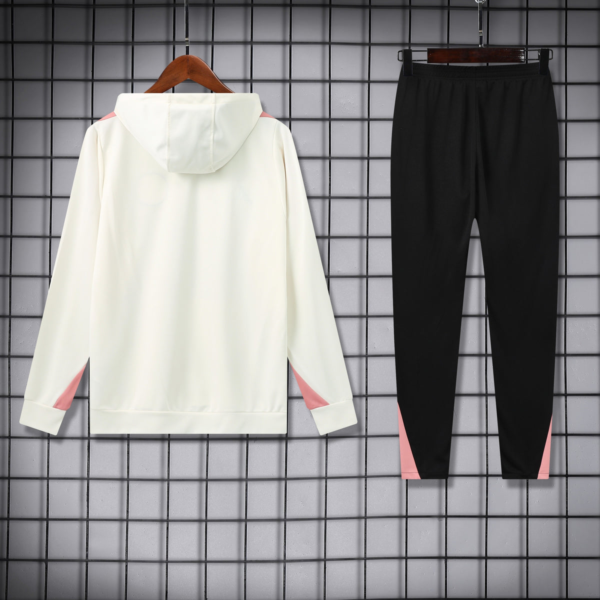 Ensemble Sweat capuche PSG Jordan 2024 2025 Blanc