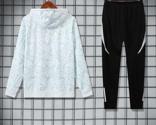 Survetement Real Madrid 2024 2025 Blanc Gris