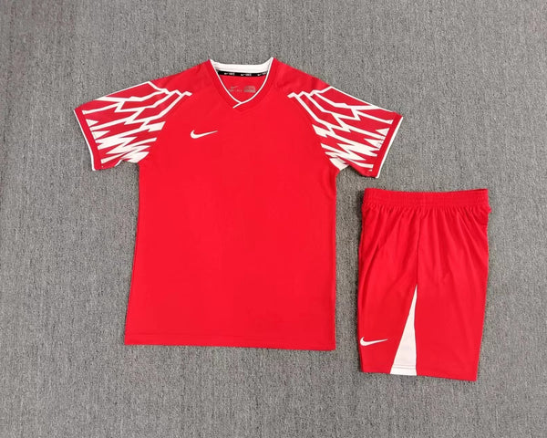 Ensemble Match Nike Rouge