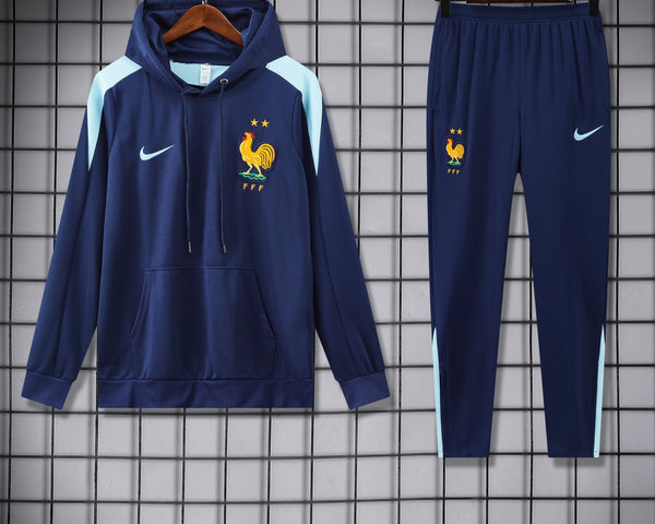 Survetement Equipe de France Sweat 2024 2025 Bleu