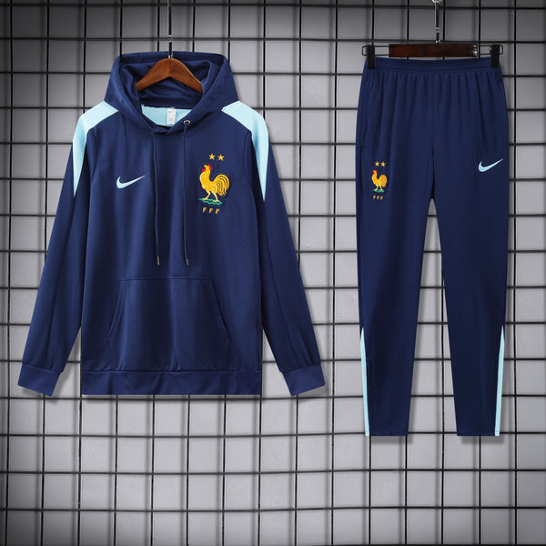 Survetement Equipe de France Sweat 2024 2025 Bleu