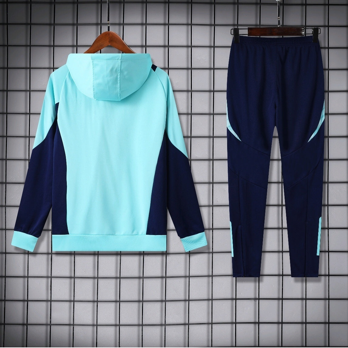 Ensemble Sweat capuche arsenal 2024 2025 bleu ciel