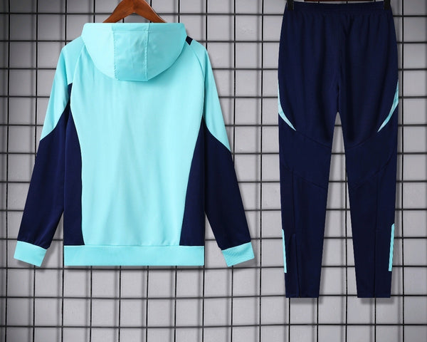 Ensemble Sweat capuche arsenal 2024 2025 bleu ciel