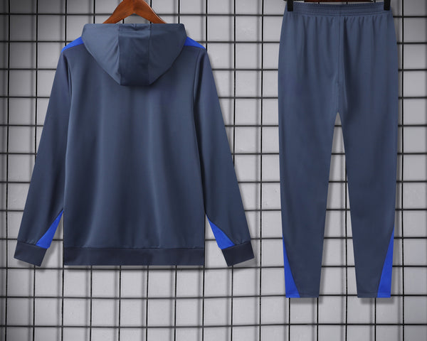 Ensemble Sweat capuche Inter Milan 2024 2025 bleu