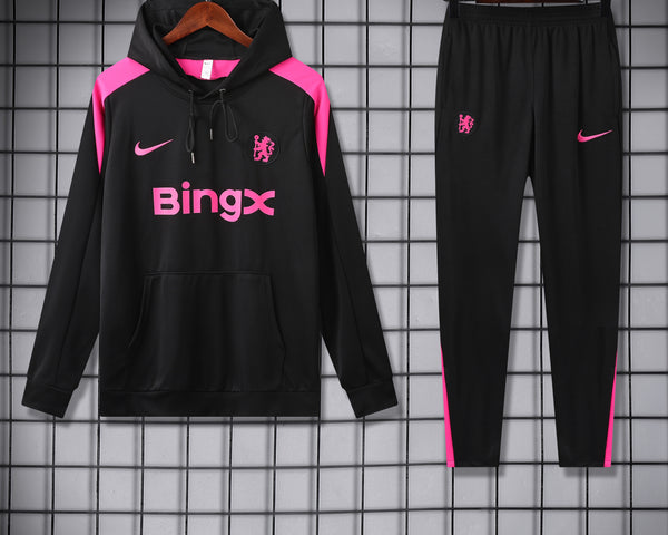 Ensemble Sweat capuche Chelsea 2024 2025 noir