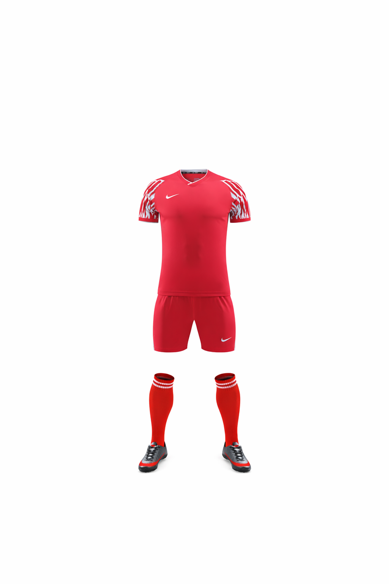 Ensemble Match Nike Rouge