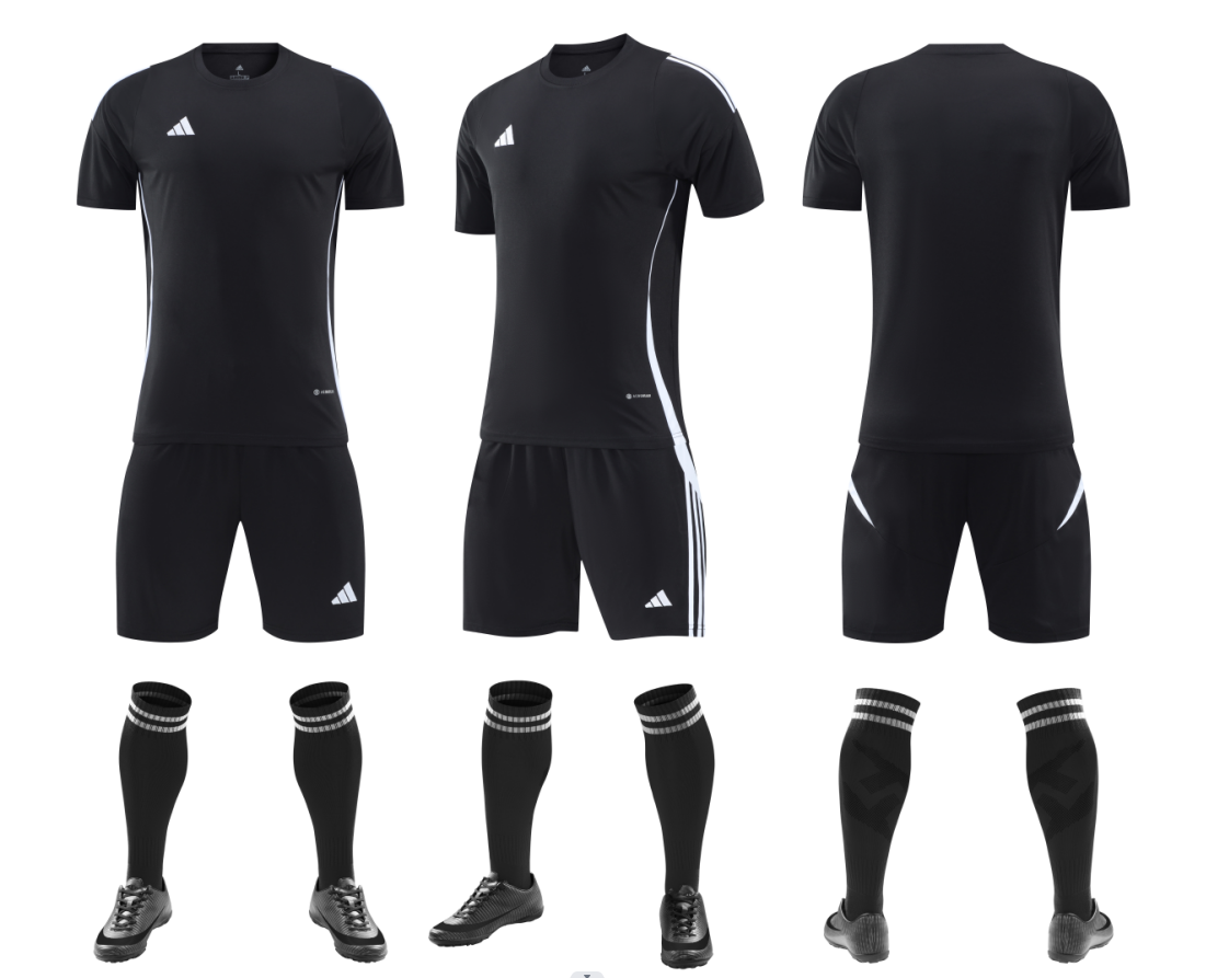 Ensemble match noir Adidas