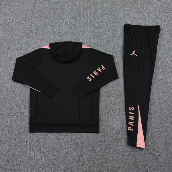 Ensemble Sweat capuche PSG Jordan 2024 2025 noir