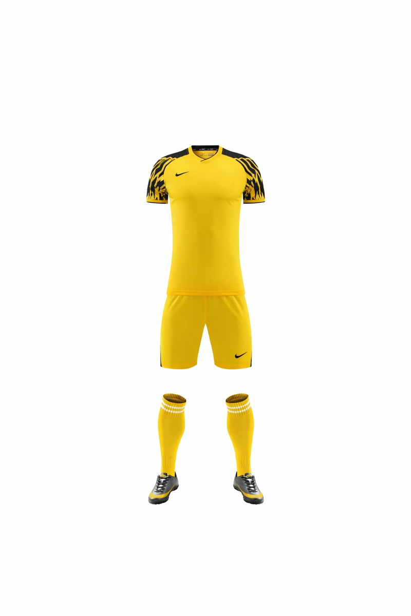 Ensemble match Nike jaune