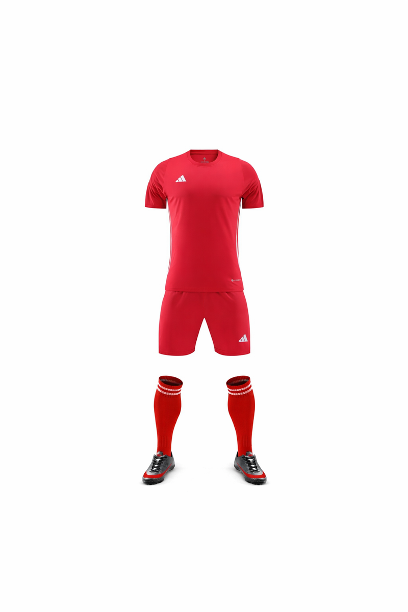 Ensemble match rouge Adidas