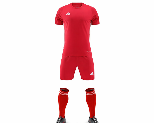 Ensemble match rouge Adidas