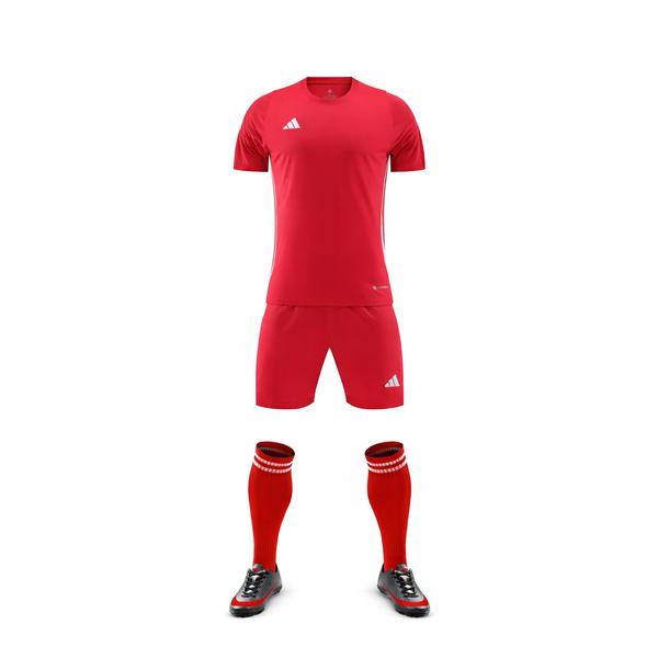 Ensemble match rouge Adidas