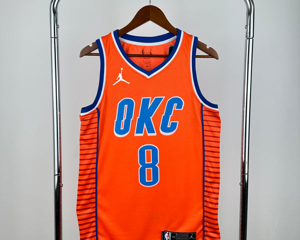 Maillot Nike Statement Swingman Réplique d'Oklahoma City Thunder
