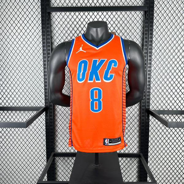 Maillot Nike Statement Swingman Réplique d'Oklahoma City Thunder