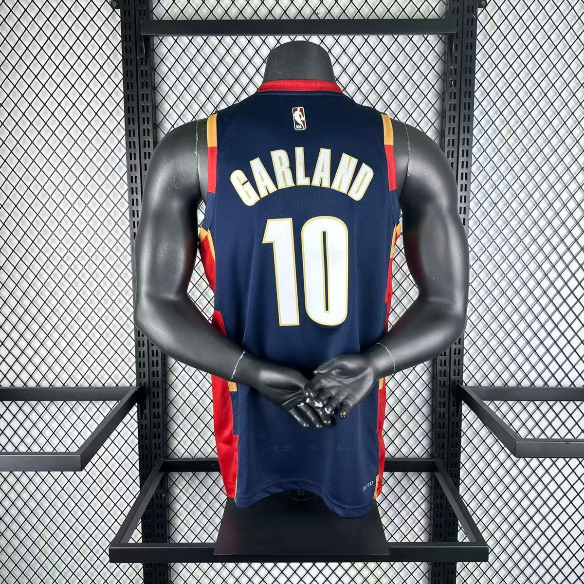 Maillot Nike Édition Classique des Cavaliers de Cleveland - Bleu marine