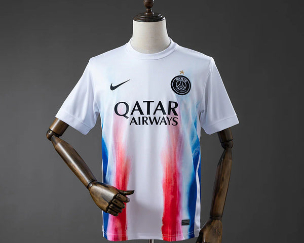Maillot Pre-Match PSG Nike Dri-FIT Édition Spéciale LDC - Blanc