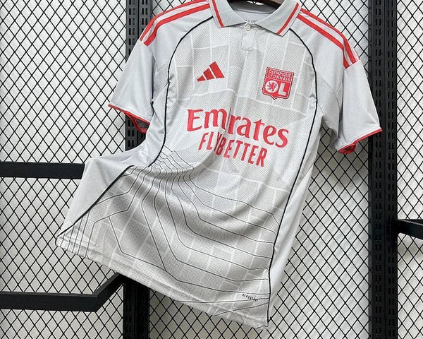 Maillot Lyon Third Gris 2025/26