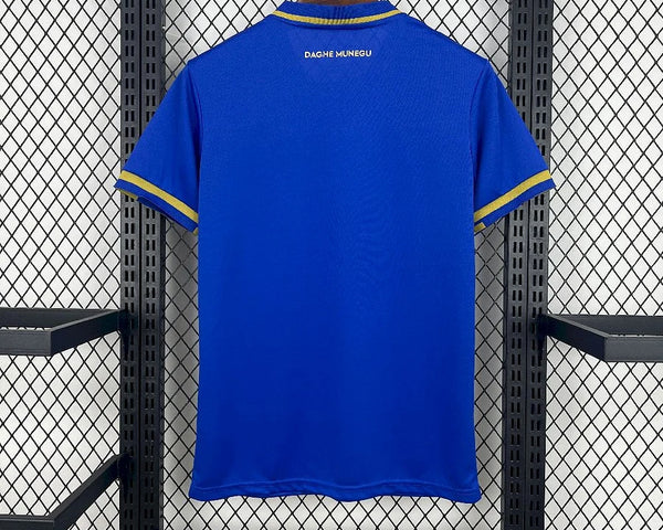 AS Monaco maillot foot extérieur bleu 2025 2026