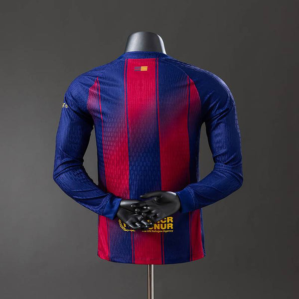 BARCELONA 25/26 HOME MANCHE LONGUE