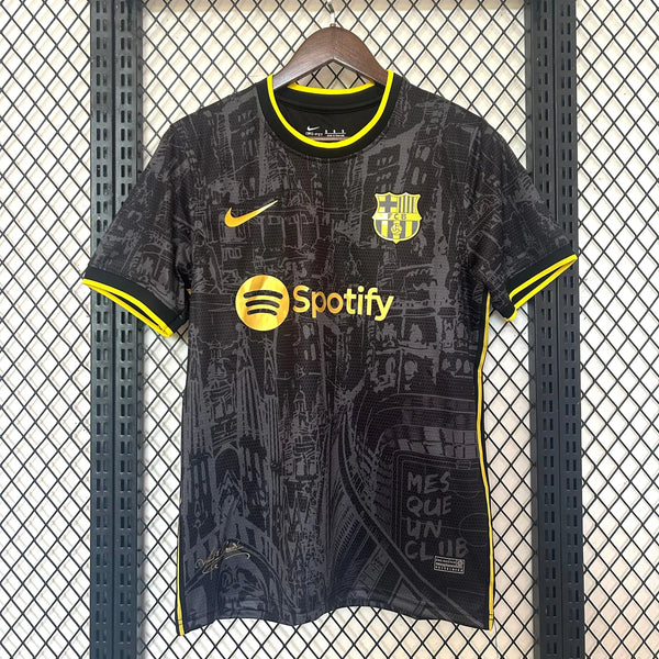 MAILLOT 24/25 BARCELONE SPÉCIAL Noir Jaune