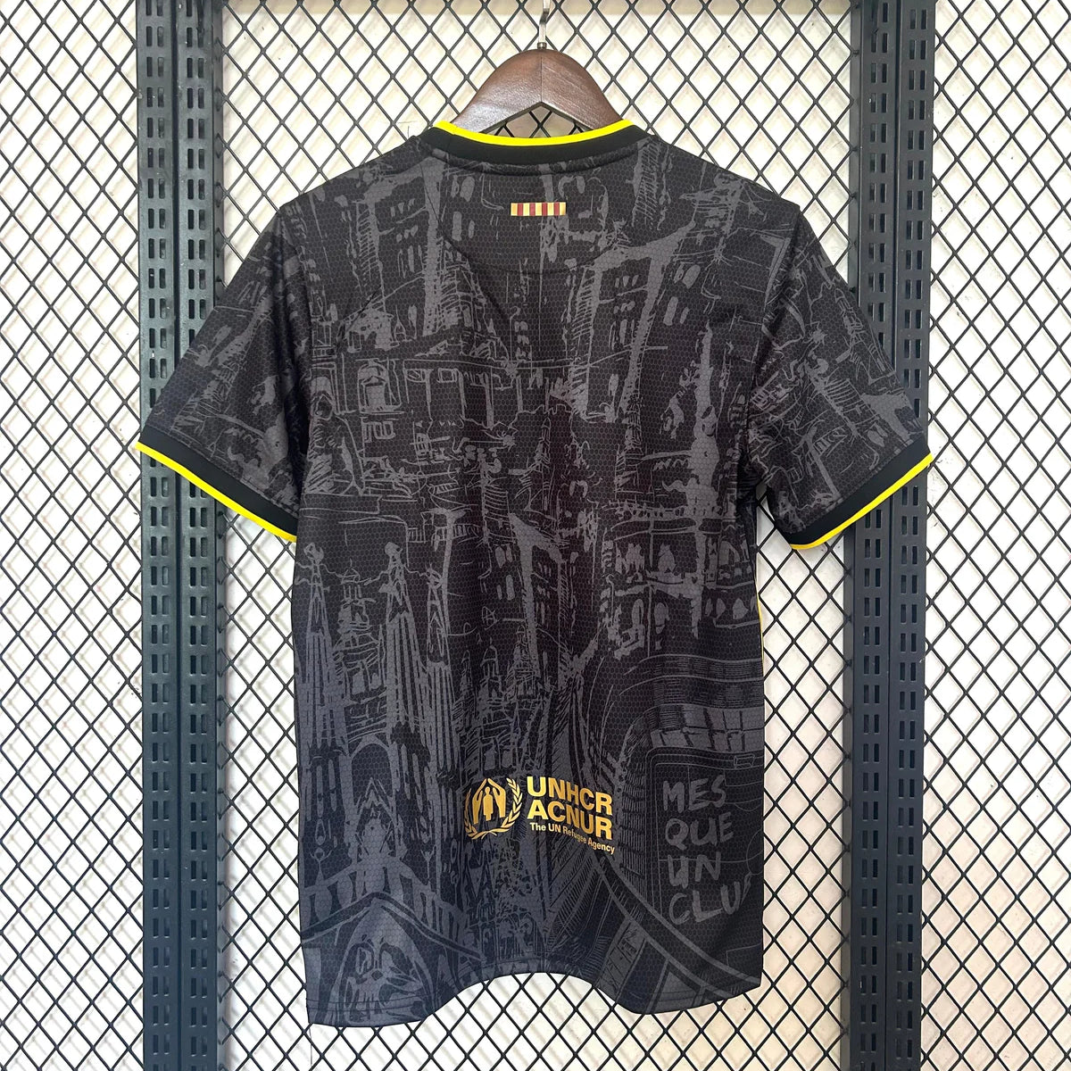 MAILLOT 24/25 BARCELONE SPÉCIAL Noir Jaune