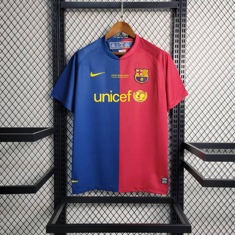 FC BARCELONE MAILLOT RÉTRO 2008 2009