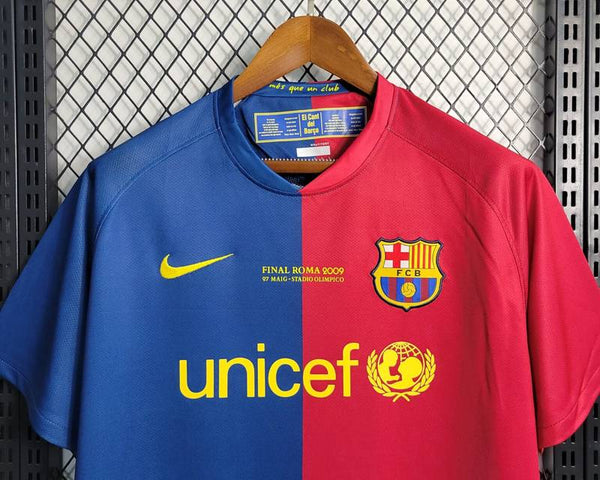 FC BARCELONE MAILLOT RÉTRO 2008 2009