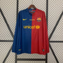 FC BARCELONE MAILLOT MANCHE LONGUE RÉTRO 2008 2009