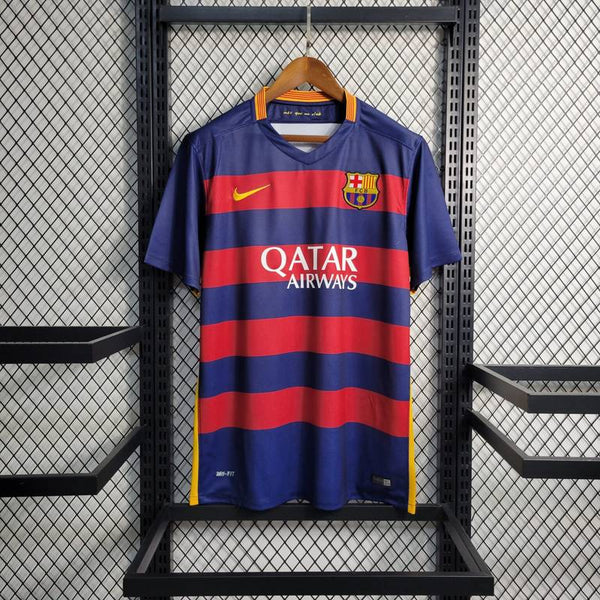 2015-2016 MAILLOT BARCELONE DOMICILE RÉTRO