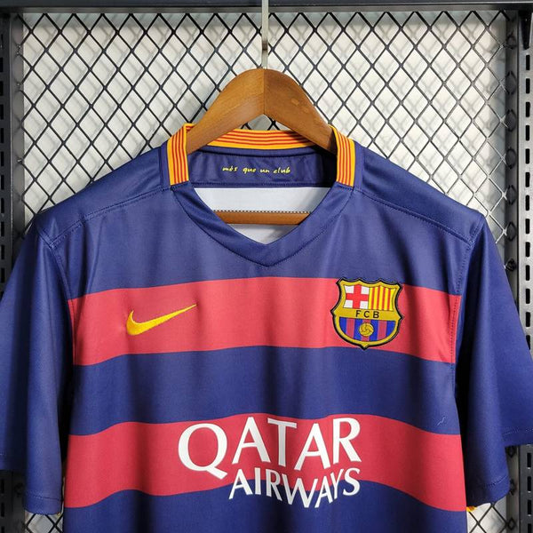 2015-2016 MAILLOT BARCELONE DOMICILE RÉTRO