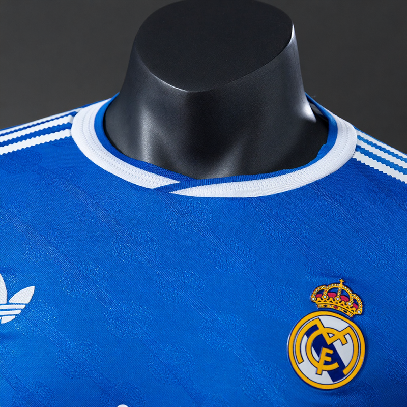 Real Madrid 2025/26 Third Bleu Manche Longue