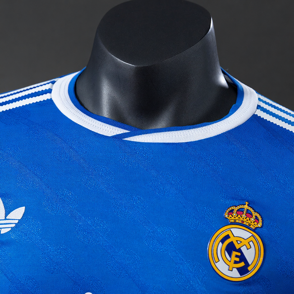 Real Madrid 2025/26 Third Bleu Manche Longue