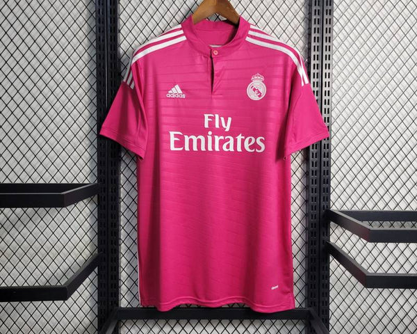 REAL MADRID AWAY 14/15 AUTHENTIC RETRO ROSE