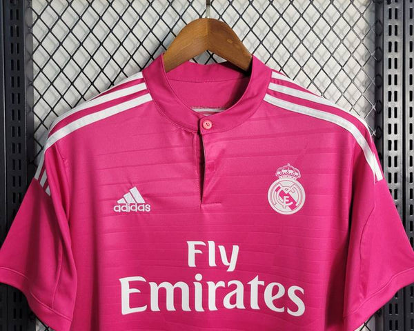 REAL MADRID AWAY 14/15 AUTHENTIC RETRO ROSE