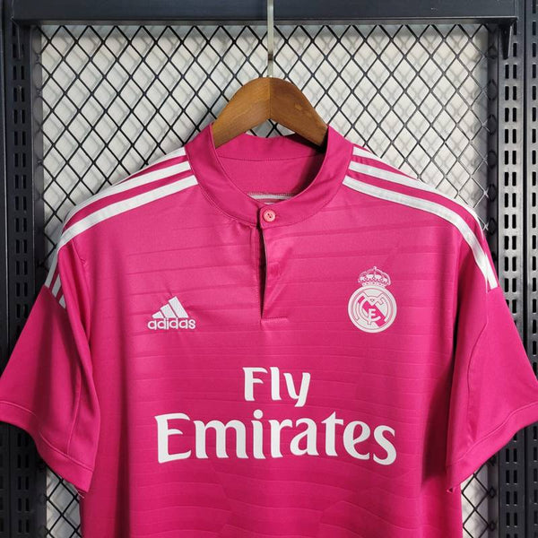REAL MADRID AWAY 14/15 AUTHENTIC RETRO ROSE