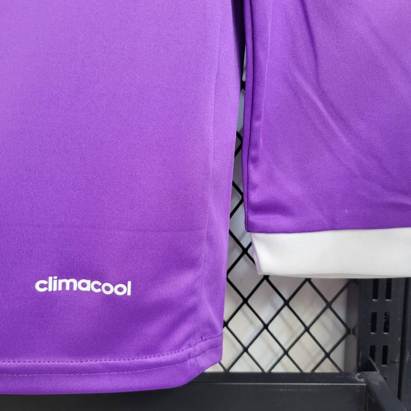 REAL MADRID 2017/18 AWAY MANCHE LONGUE RETRO VIOLET