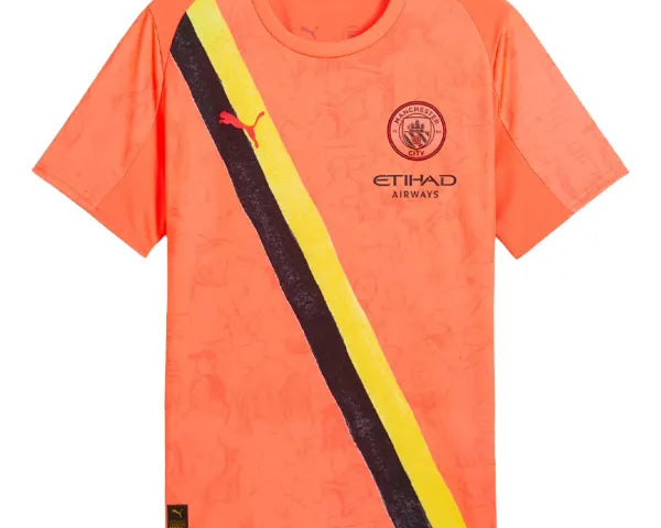 MAILLOT MANCHESTER CITY ORANGE 25/26
