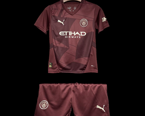 KIT ENFANT 24/25 MANCHESTER CITY ROUGE