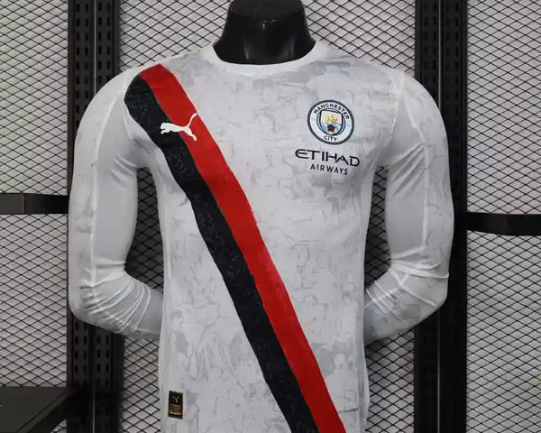 Manchester City Extérieur Manches Longues 2025/2026