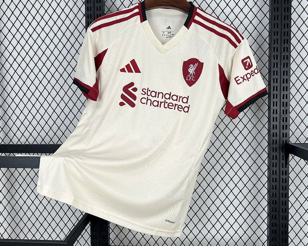 Liverpool maillot foot extérieur White 2025 2026