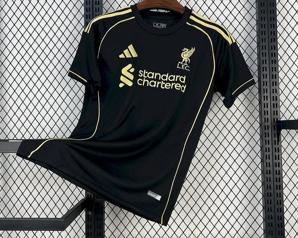 Liverpool maillot foot noir 2025 2026