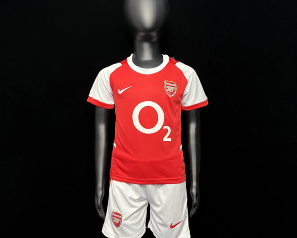 Kit Enfant Arsenal Maillot Rétro 02/03