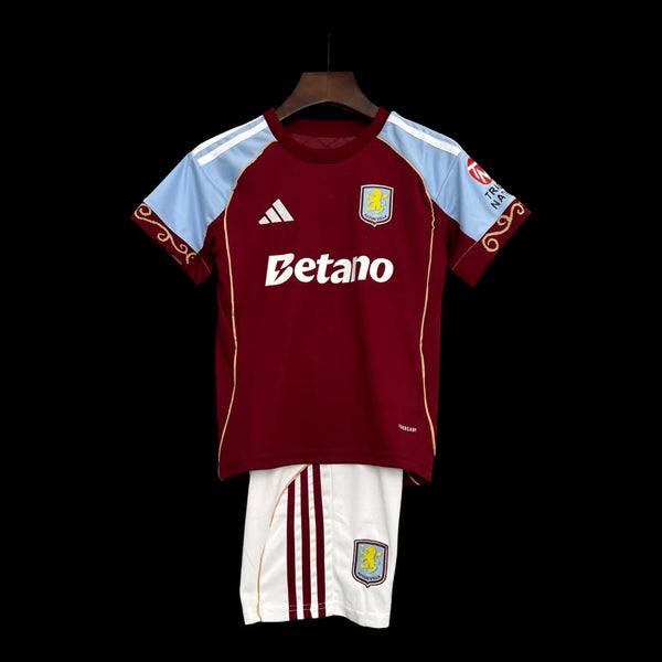 Kit Enfant Aston Villa 2024/25 Domicile