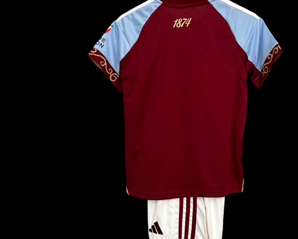 Kit Enfant Aston Villa 2024/25 Domicile