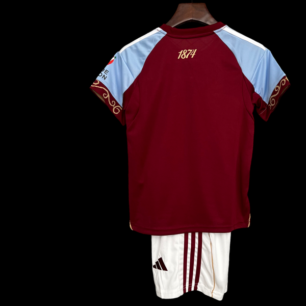 Kit Enfant Aston Villa 2024/25 Domicile