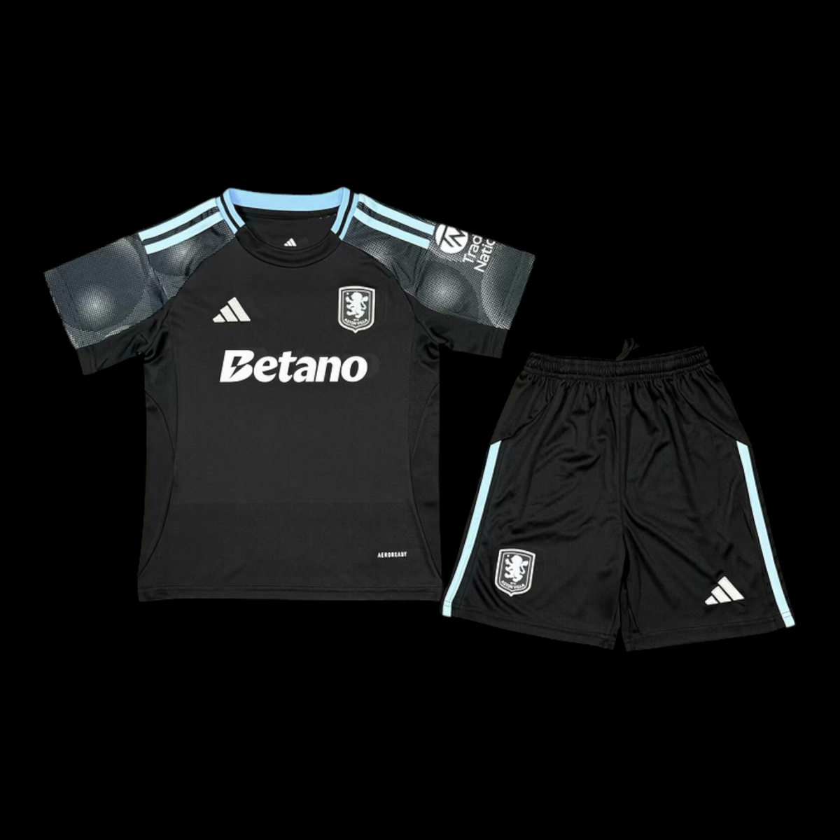 Kit Enfant Aston Villa 2025/26 Extérieur