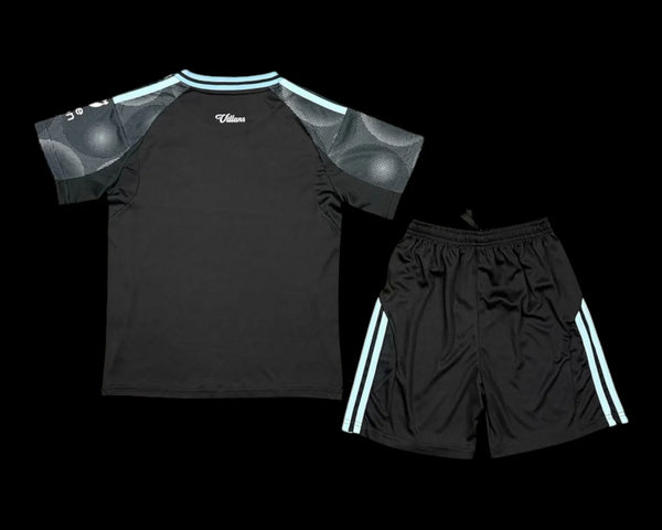 Kit Enfant Aston Villa 2025/26 Extérieur