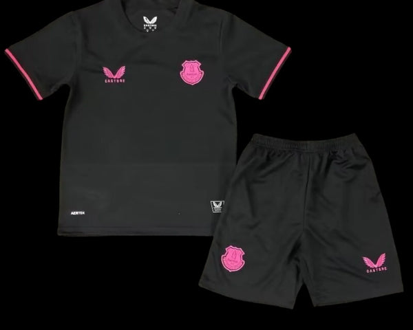 Kit Enfant Everton 3ème Maillot extérieur noir Fourth 25/26
