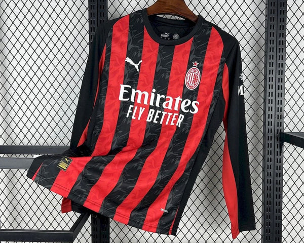 AC Milan 2025/26 Domicile à manches longues