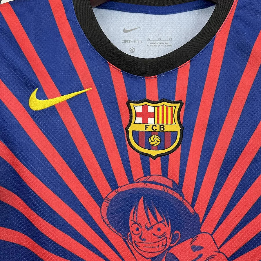 Kit Enfant FC Barcelone Anime One Piece